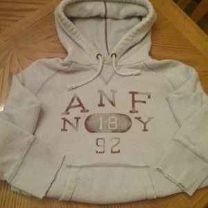 Abercrombie and Fitch gray hoodie women's small